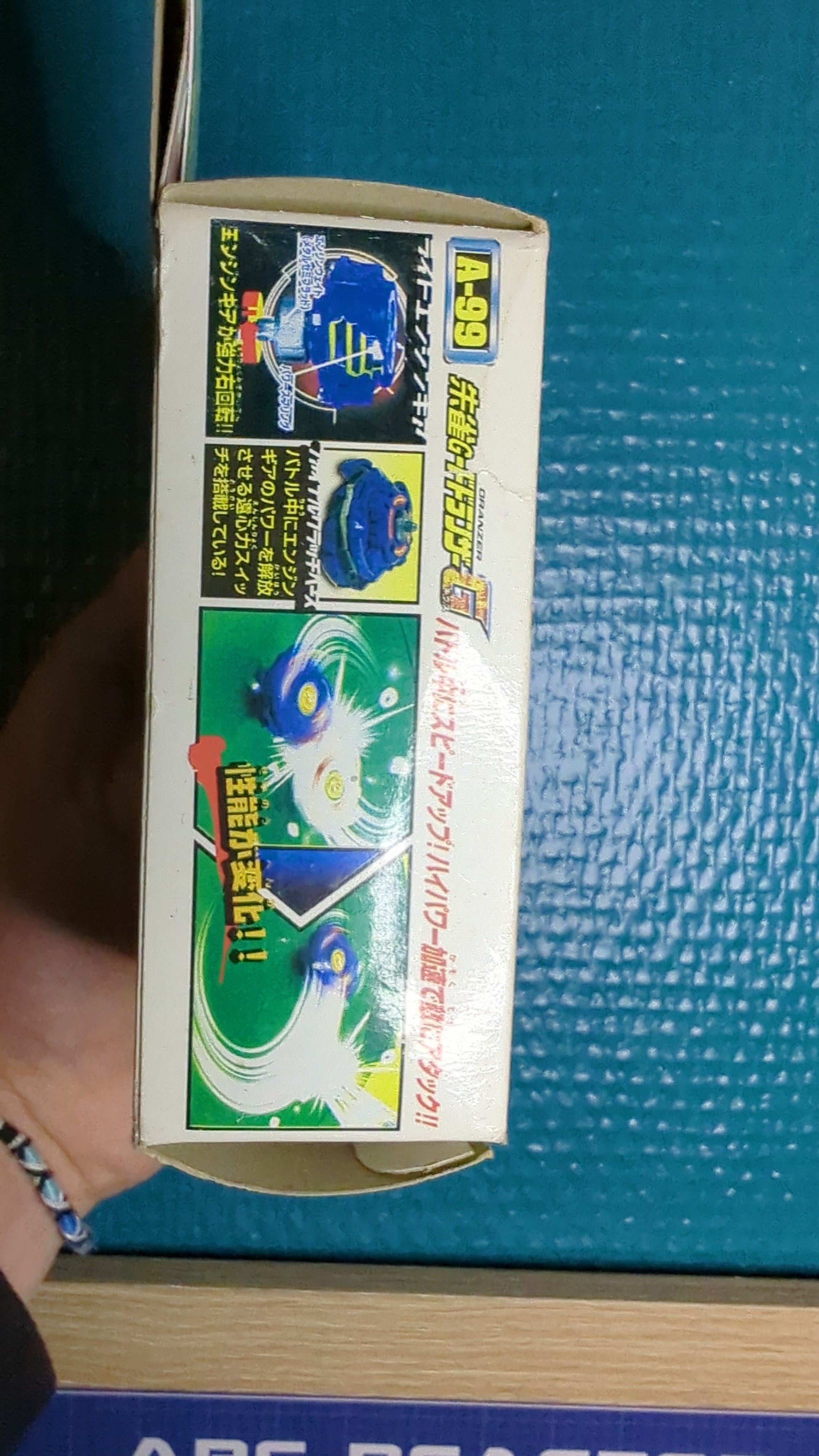 Takara Beyblade G-Revolution Launcher A-99 Dranzer G Kai Hiwatari en boîte jamais monté.
