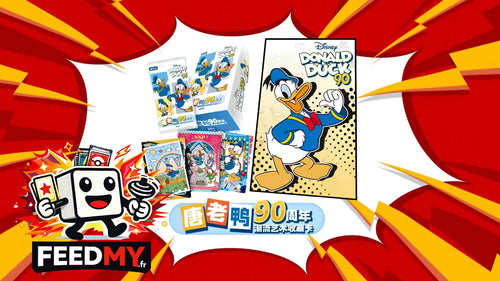 Boîte de Cartes CardFun Disney : Donald Duck 90ème Anniversaire (Display 10 Boosters)