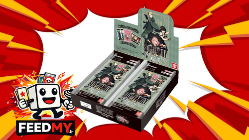 Boîte display 20 boosters Spy x Family Vol.1 Carddass Bandai cartes métallisées Anya