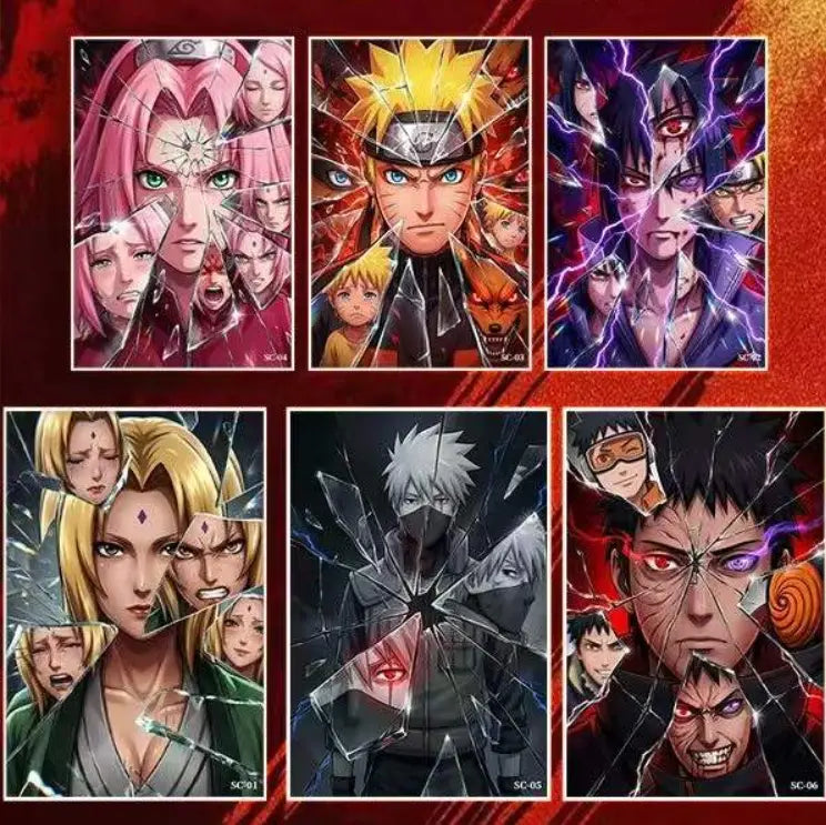 🌟 Cartes Naruto Format A5 : L'Art Ninja en Grand Format ! - FeedMy