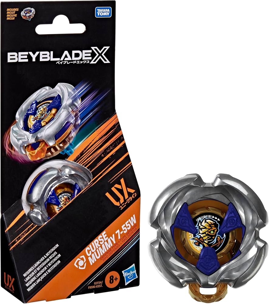 Curse Mummy 7-55W — Produit scellé Hasbro Beyblade X — Neuf - FeedMy