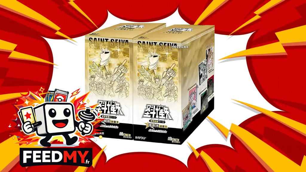 Display Box Cartes Saint Seiya Kayou Série 5 - Artist Collection (18 Boosters). - FeedMy