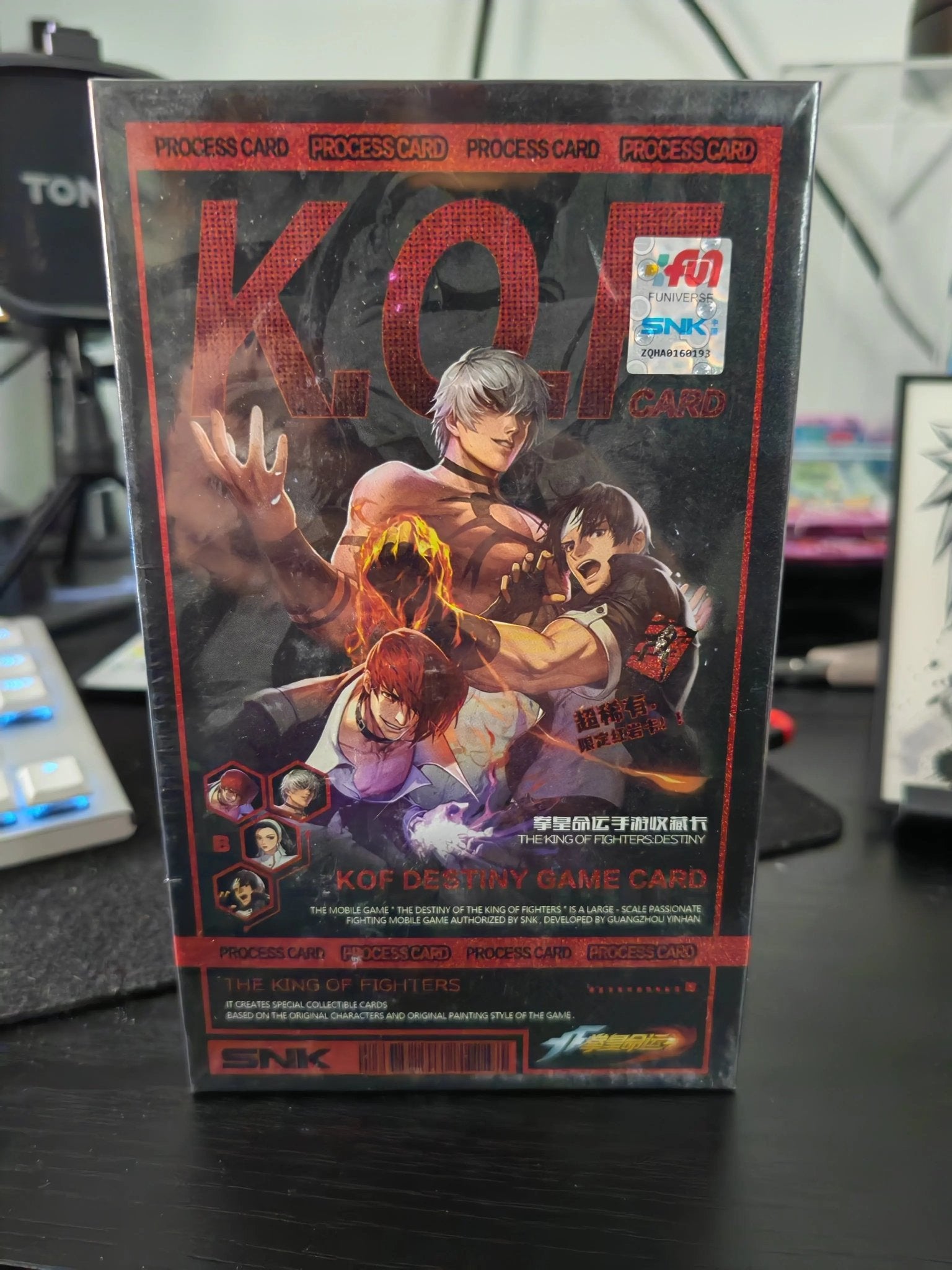 Display Funiverse The King of Fighters – (Boîte de Boosters) - FeedMy