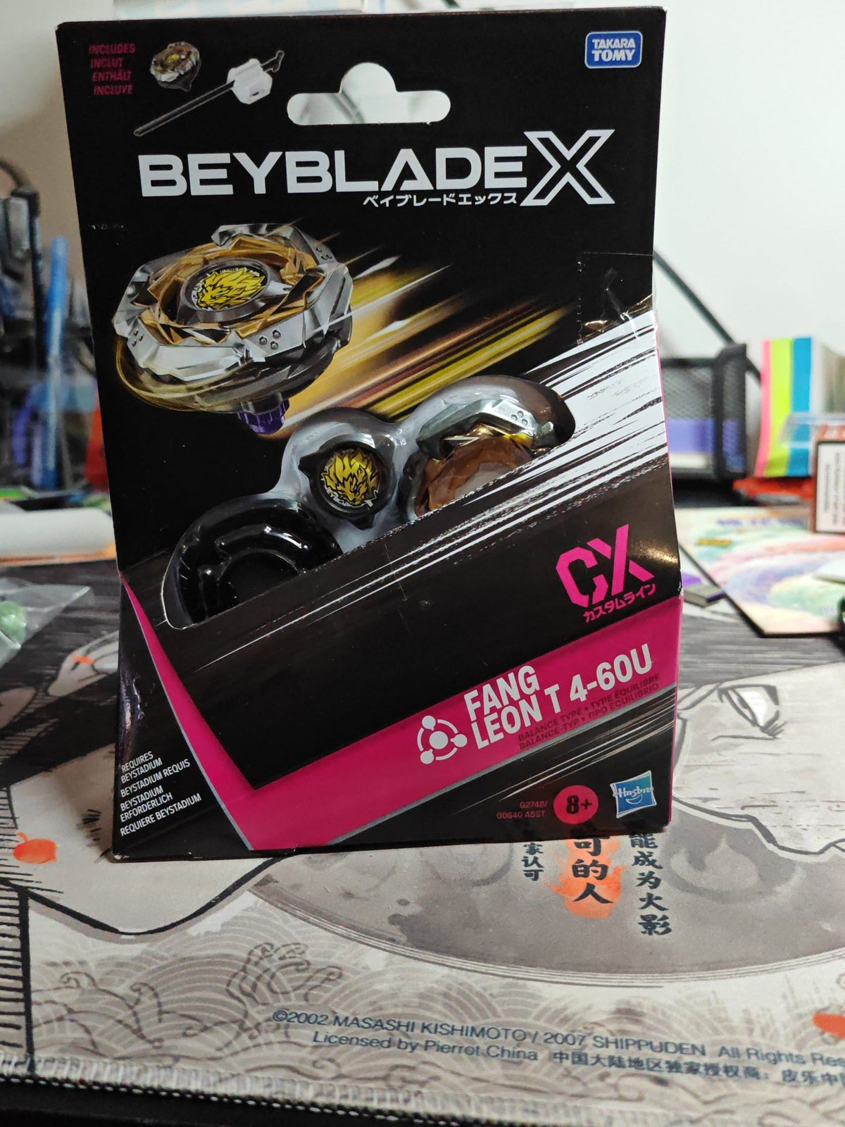 Fang Leon T 4-60U — Produit scellé Hasbro Beyblade X — Neuf - FeedMy