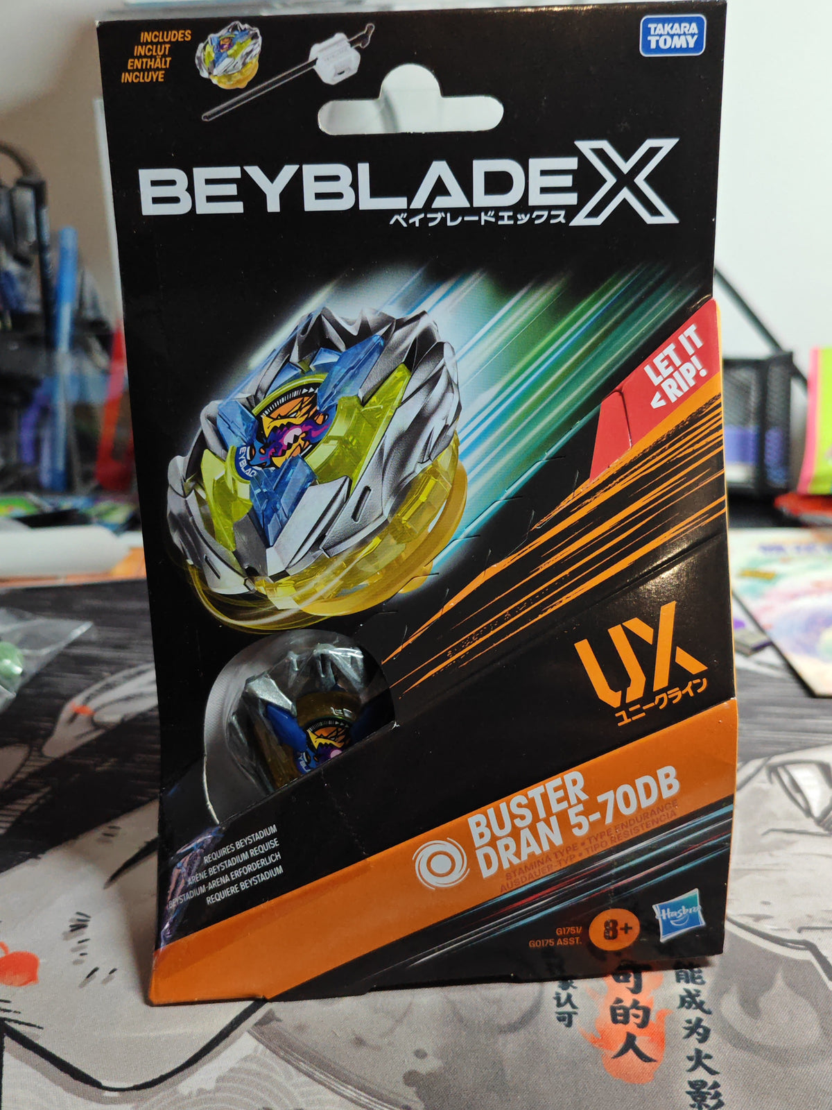 Buster Dran 5-70DB — Produit scellé Hasbro Beyblade X — Neuf