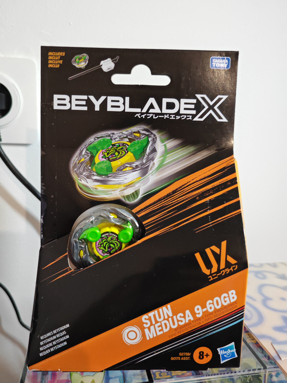 Stun Medusa 9-60GB — Produit scellé Hasbro Beyblade X — Neuf