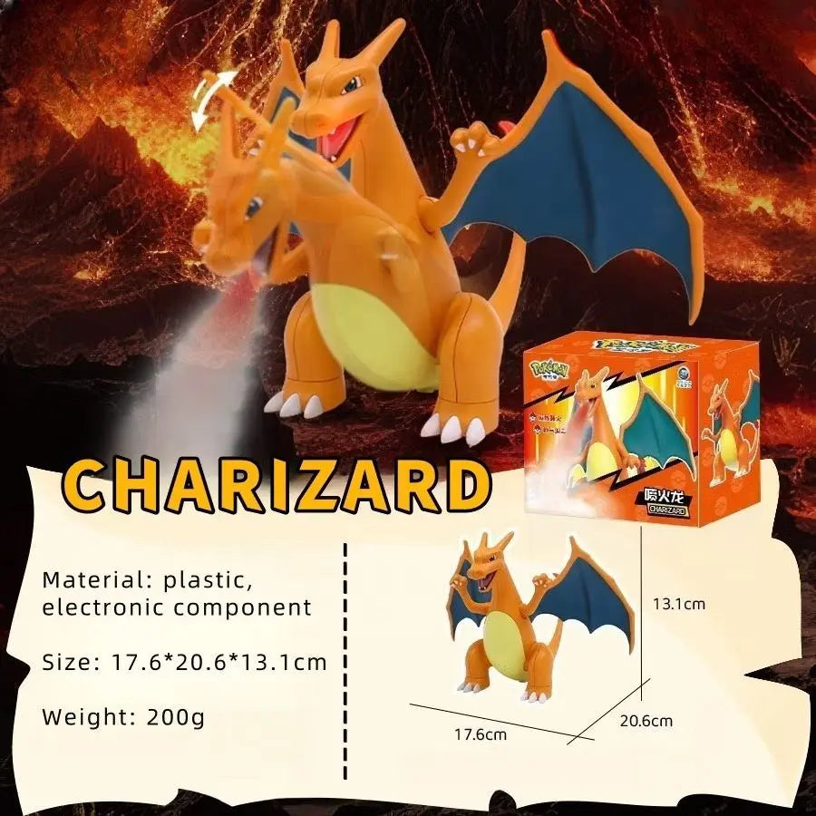 Pokémon Dracaufeu Jouet interactif Animatronic Pokémon