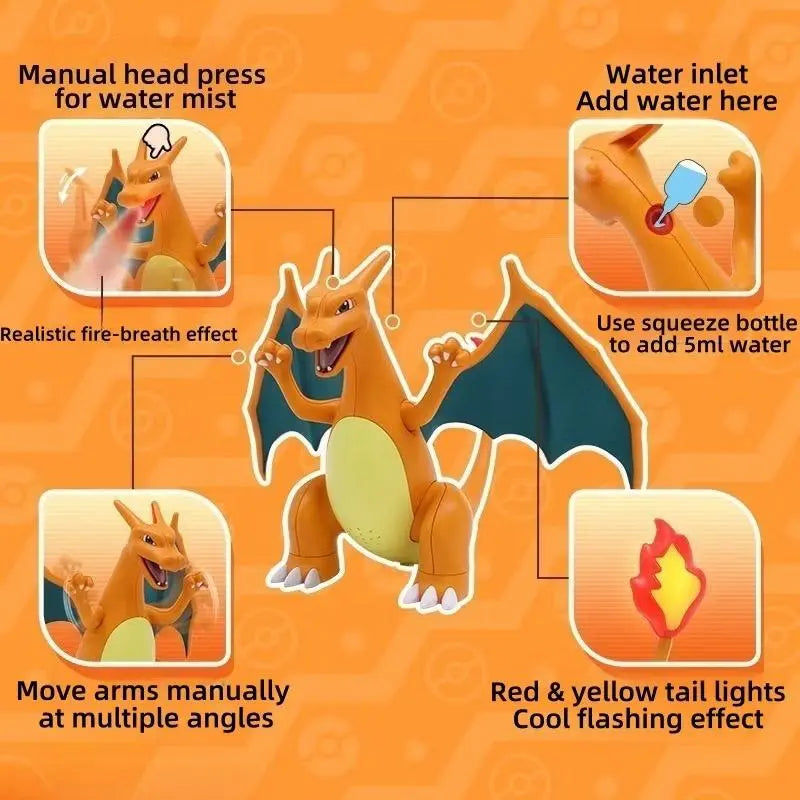 Pokémon Dracaufeu Jouet interactif Animatronic Pokémon