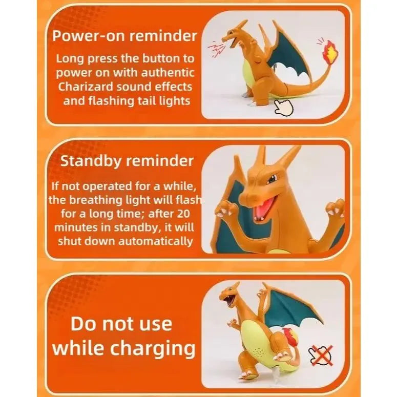 Pokémon Dracaufeu Jouet interactif Animatronic Pokémon