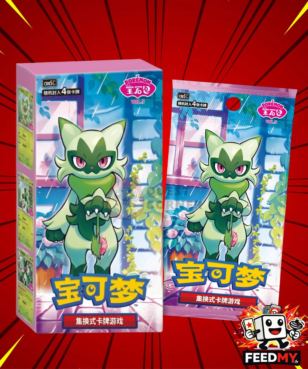 Pokémon TCG : GemPack 5 - Édition Spéciale (Produit Officiel Scellé) - FeedMy