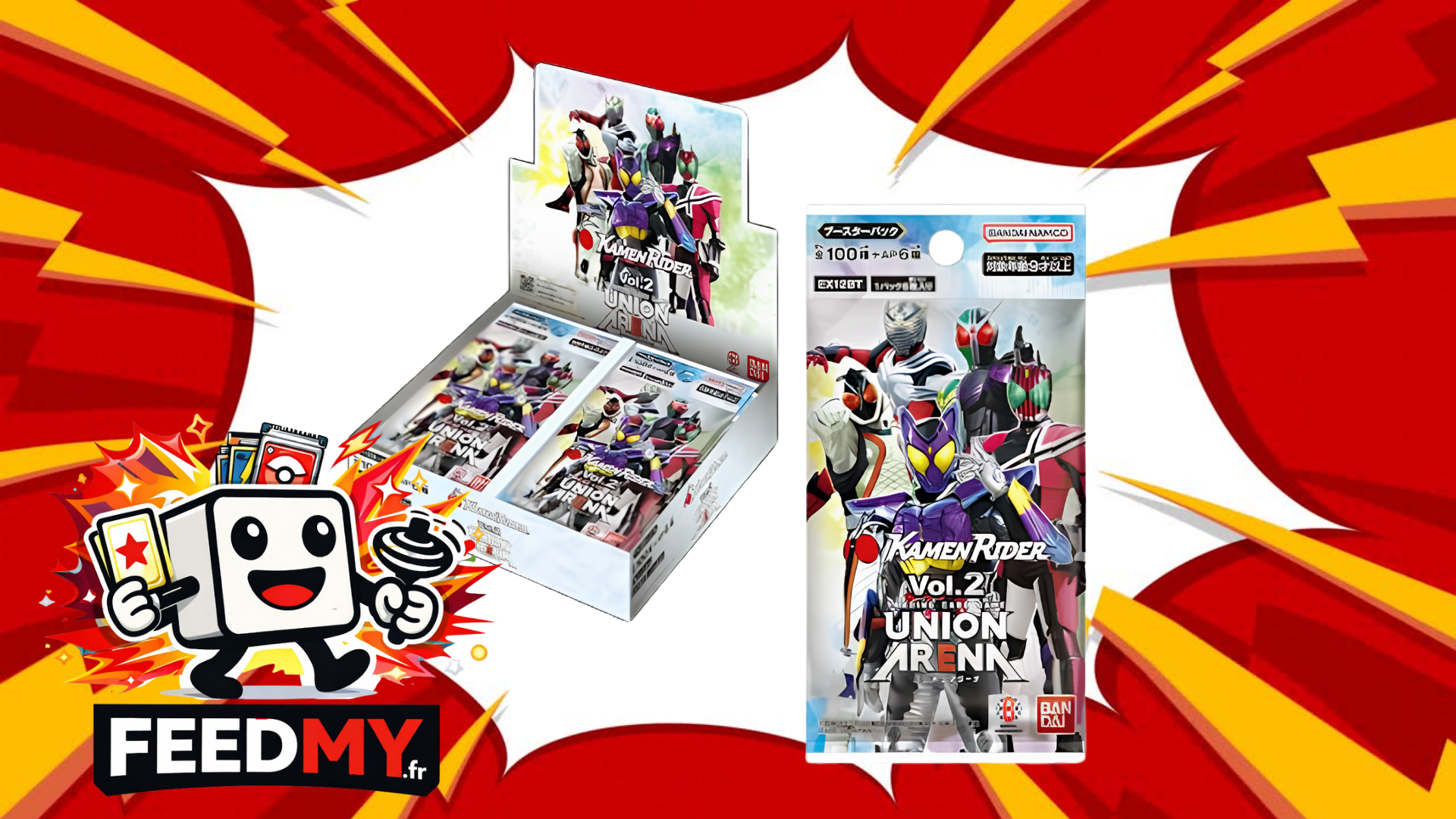 Display Union Arena - Kamen Rider Vol. 2 (EX12BT