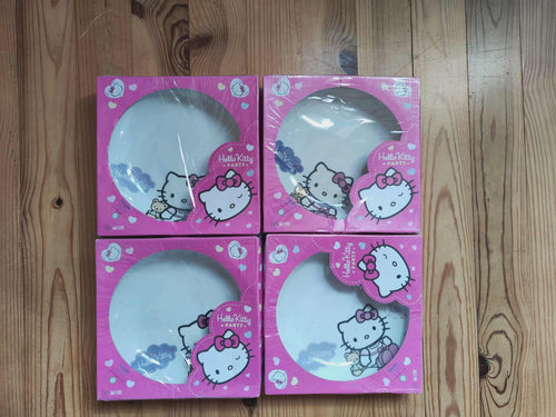 Assiette Hello Kitty - Lot de 4