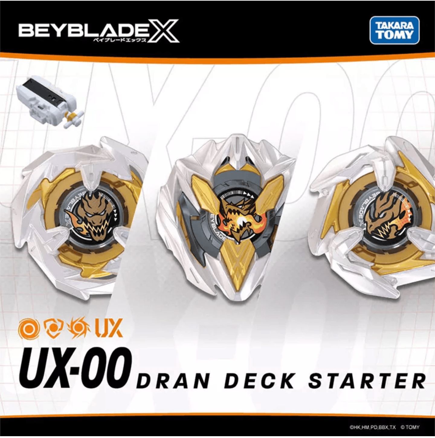 Takara Tomy UX-00 Dran Deck Starter Set Burst Beyblade X Booster Stock Officiel - FeedMy
