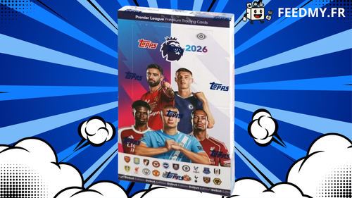 2025/26 Topps Premier League – Hobby Box officielle (Cartes authentiques)