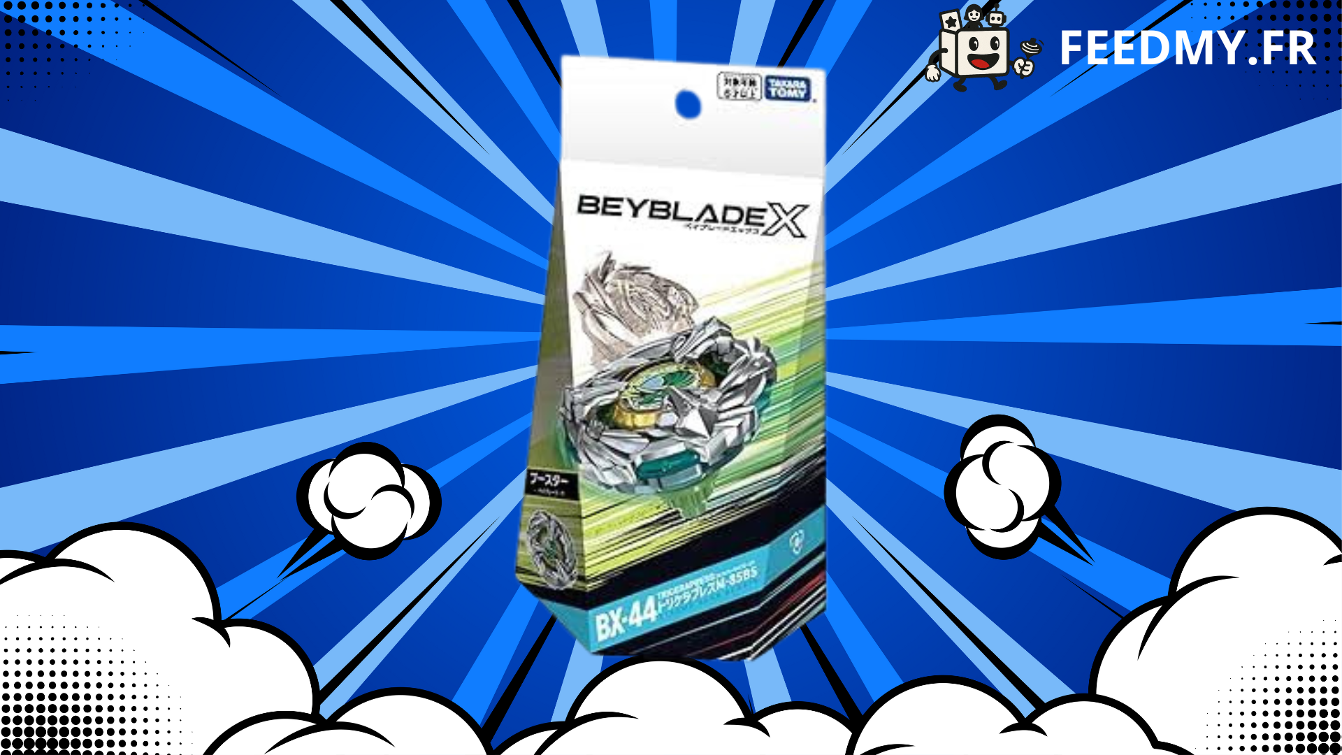 Takara Tomy Beyblade X Bx-44 – Booster Tricera Press M-85Bs
