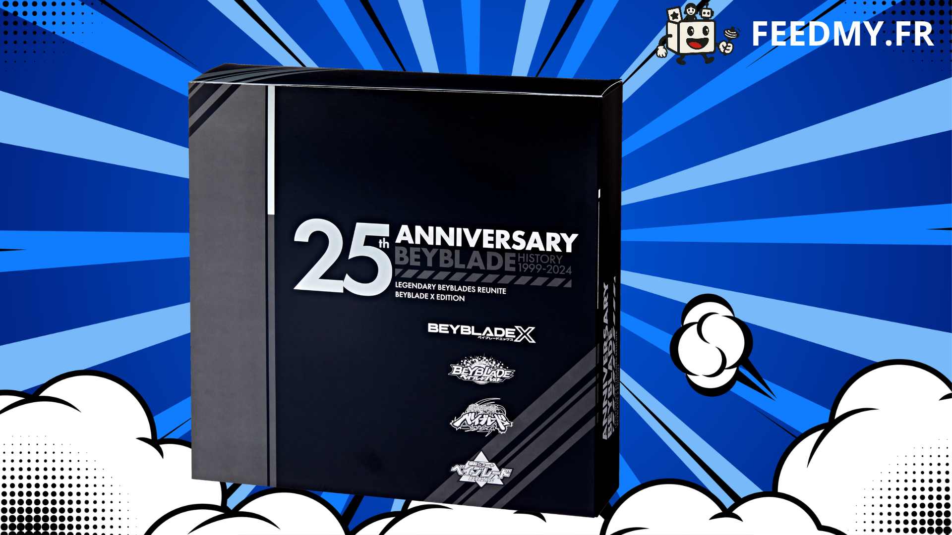 Takara Tomy Beyblade X - Coffret Collector Anniversaire 25 ans  BX-00 Beyblade BXG-12