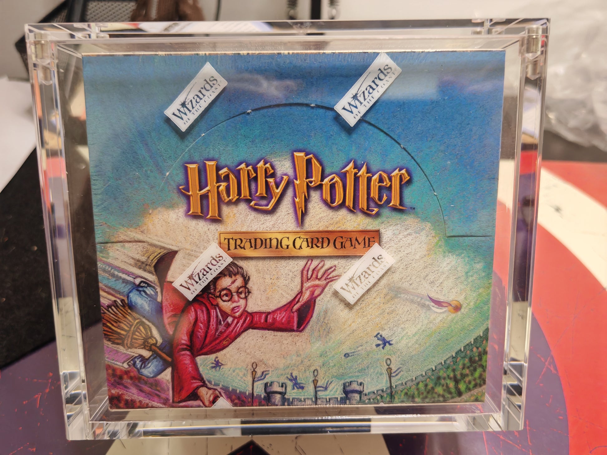 Harry Potter TCG jeu de cartes à collectionner Quidditch Cup Booster Box scellé 2001 -  Wizards of the Coast