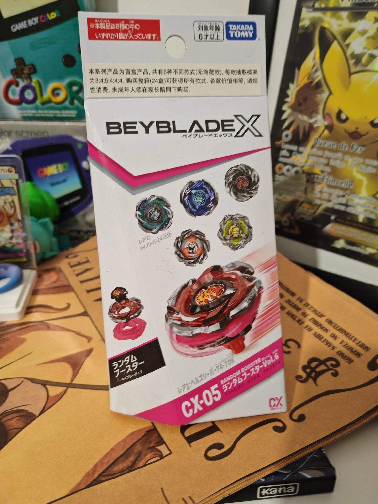 Takara Tomy Beyblade X - Cx-05 Random Booster Vol.6 TAKARA TOMY