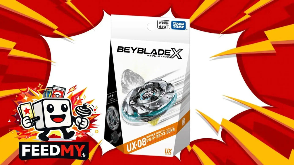 Takara Tomy Beyblade X UX-08 Loup d'argent TAKARA TOMY