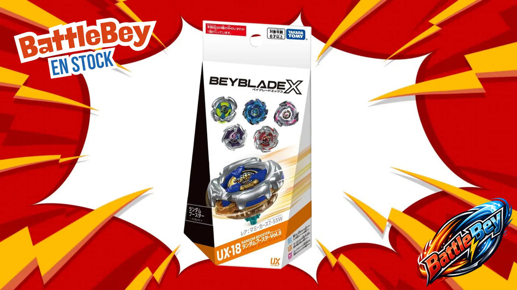Takara Tomy Beyblade X Ux-18  Random Booster Vol. 8 TAKARA TOMY